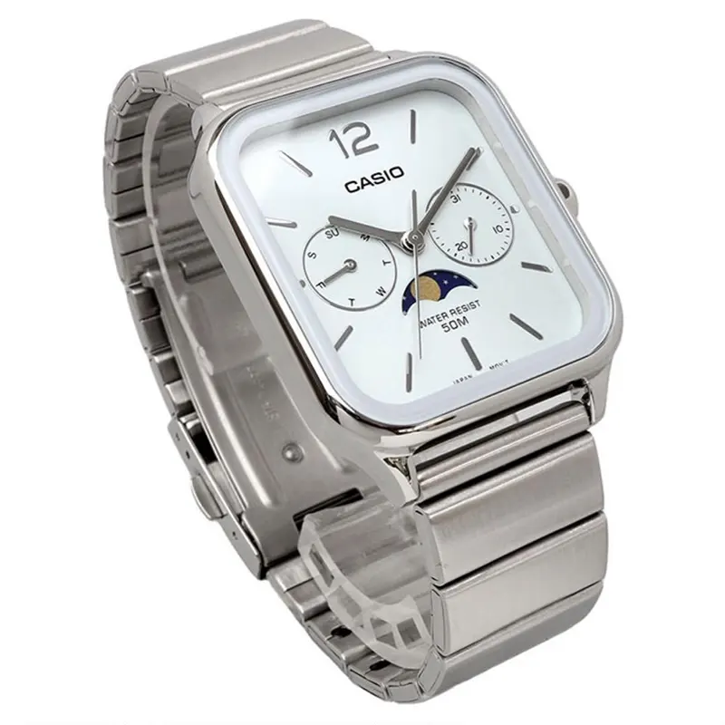 Casio Enticer Moon Phase Light Men's Watch- MTP-M305D-2AV